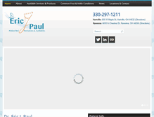Tablet Screenshot of drericjpaul.com